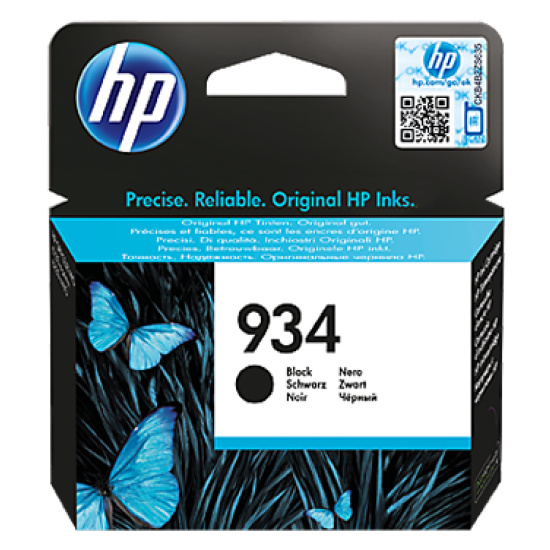 HP 934 BLACK ORIGINAL INK CARTRIDGE(C2P19AE) 
