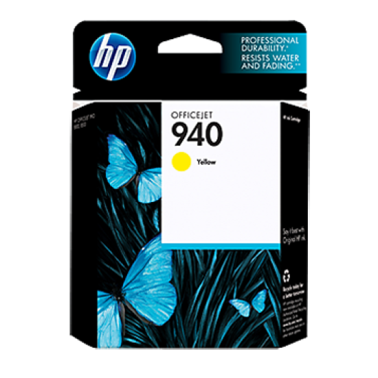 HP 940 YELLOW ORIGINAL INK CARTRIDGE(C4905AN) 