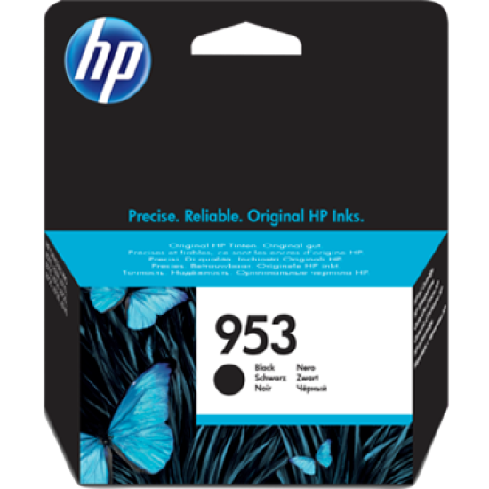HP 953 INK BLACK CARTRIDGE - (F6U12AE)