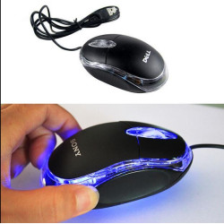 HP Brown box Optical  USB Mouse, Computer Mouse - 