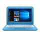 HP STREAM 11-Y000NA, 32GB HDD,2GB RAM, 11.6 INCHES, INTEL CELERON, AQUA BLUE