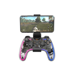 Havit Gamenote G180BT wireless Transparent RGB Gamepad For Both Phone And PC