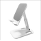 K8 Adjustable Cell Phone Stand, Full Foldable Portable Phone Holder for Desk Angle Height Adjustable Stable Desktop