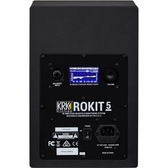 KRK ROKIT 5 G4 5" 2-Way Active Studio Monitor (Double, Black)