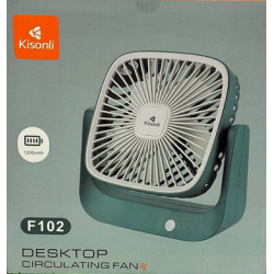 Kisonli F102 Destop Circulation Fan 1200MAH