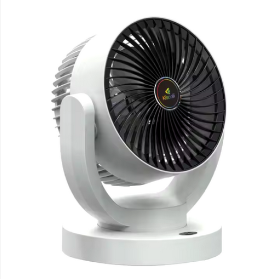 Kisonli F103 Rechargeable Desktop Air Circulator Fan 