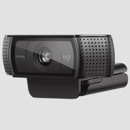 Logitech C920 PRO HD Webcam, 1080p Video with Stereo