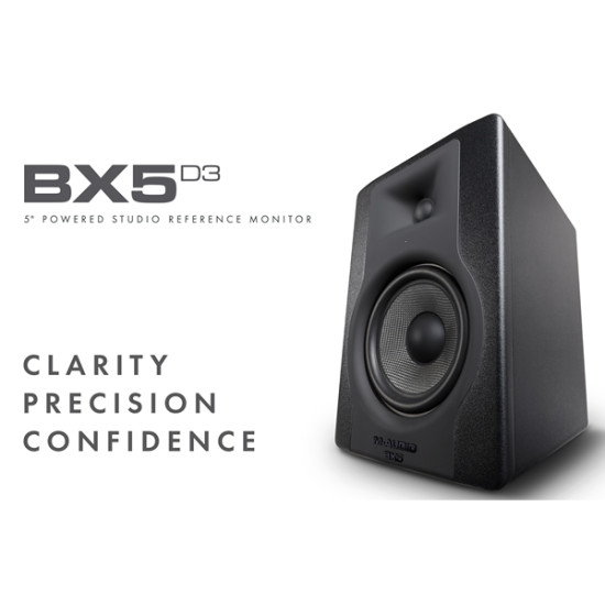 M-Audio BX5 D3 5" 2-Way 100W Powered Studio Monitor