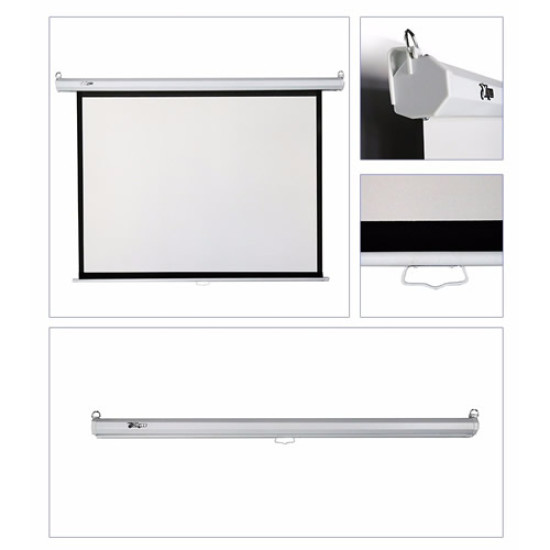 Xpro 96 X 96 MANUAL PROJECTOR SCREEN  INCHES