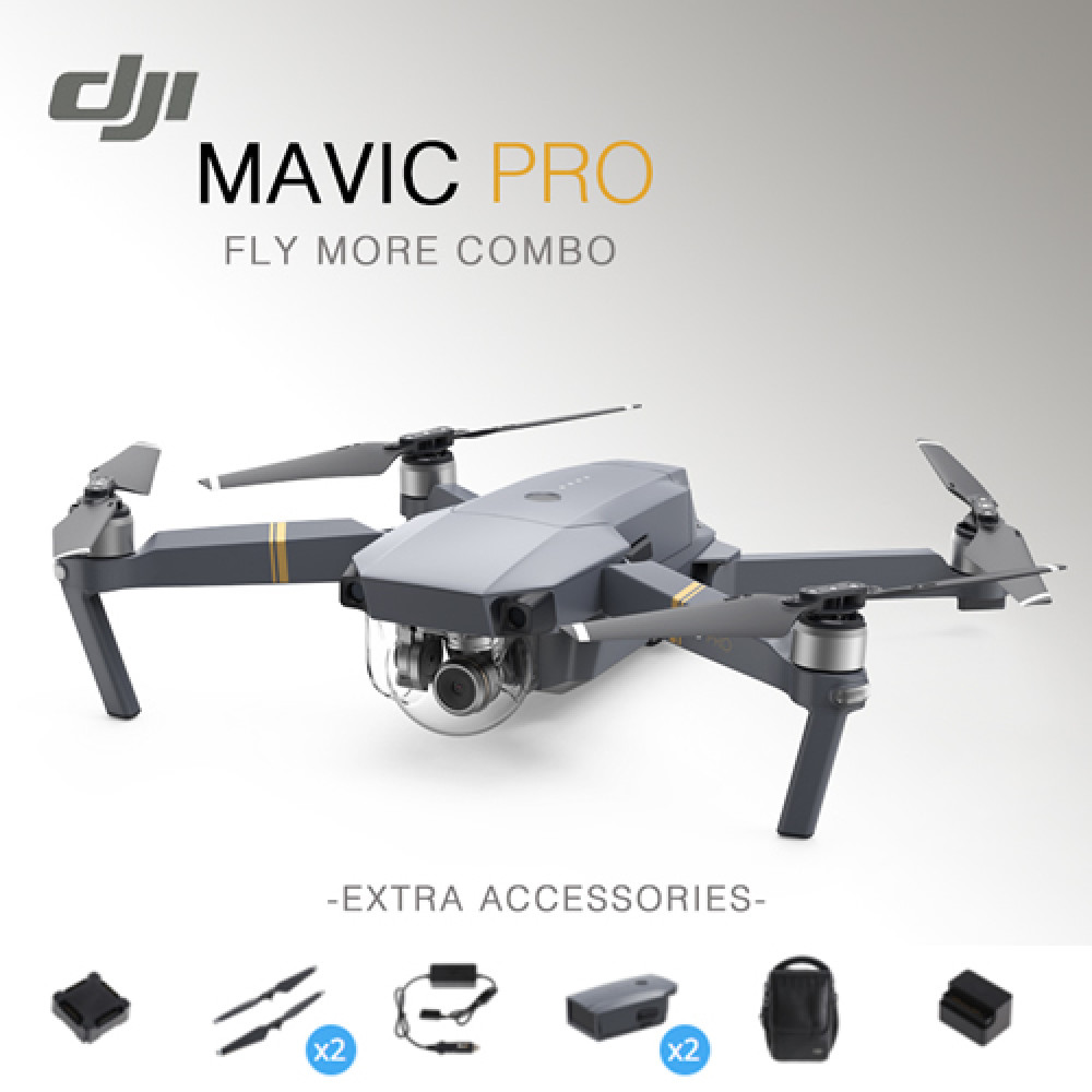 Drones : DJ1 MAVIC PRO FLY MORE COMBO DRONE