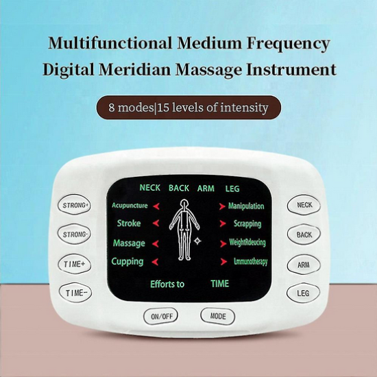 Multifunctional Digital Meridian Massager Pain Relief Muscle Strain Therapy Massage