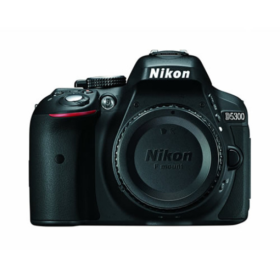 NIKON D5300 24.2 MP CMOS DIGITAL SLR CAMERA WITH BUILT-IN WI-FI AND GPS, 18-55MM VR DX AF-P ZOOM LENS 