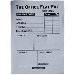 OFFICE FLAT FILE – 12 PCS