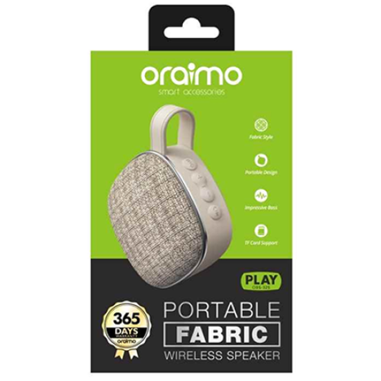 ORAIMO PLAY OBS-32S PORTABLE FABRIC WIRELESS SPEAKER