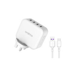 Oraimo POWERCUBE 4P 5.1A  Facst Charge Charger OCW-U81F- White