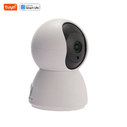 Tuya Single lens Smart Indoor Security Camera: 2K Home Monitoring with PTZ & Phone App