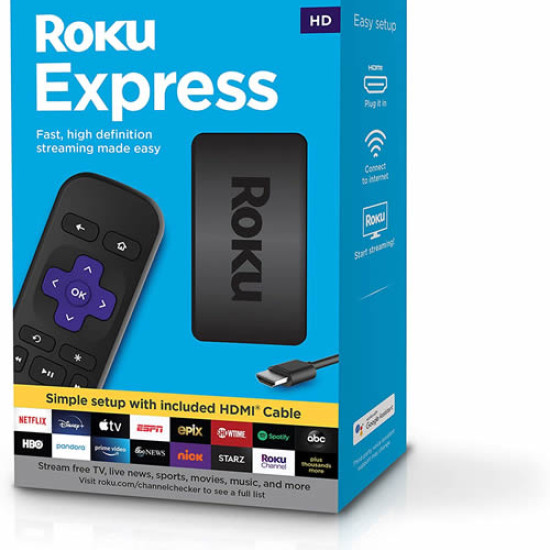 ROKU EXPRESS STREAMING MEDIA PLAYER