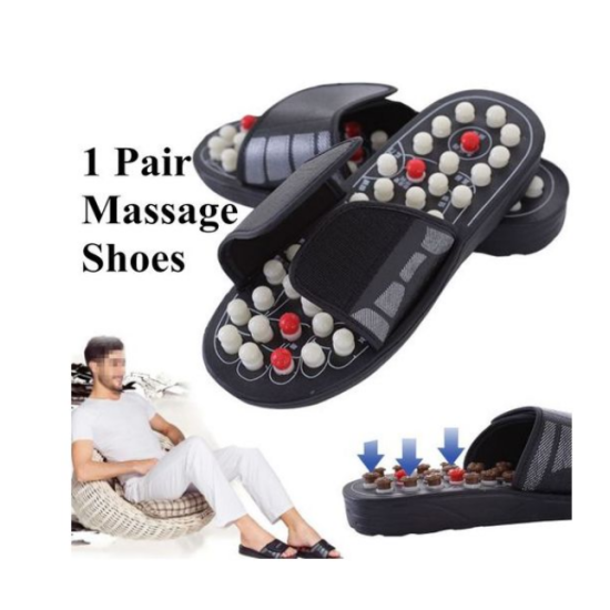 Reflexology Sandals Foot Massager Slipper Acupressure Acupuncture Shoes 