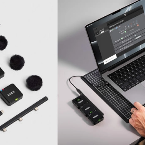 RØDE Wireless GO (Gen 3) Compact Wireless Mic – Pristine Audio, 32-bit Float Recording, Automatic Level Control, for Phones, Cameras and Computers