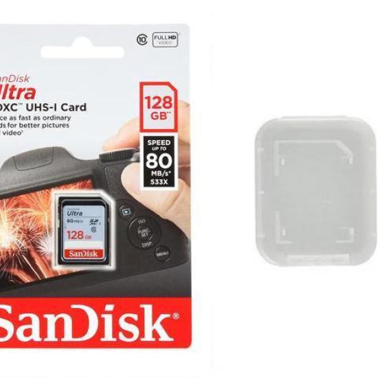 SanDisk 128GB Ultra Class 10  SDXC Memory Card