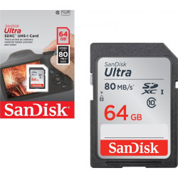 SanDisk 64GB Ultra Class 10  SDXC Memory Card