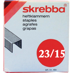 SKREBBA 20-15 STAPLE PINS