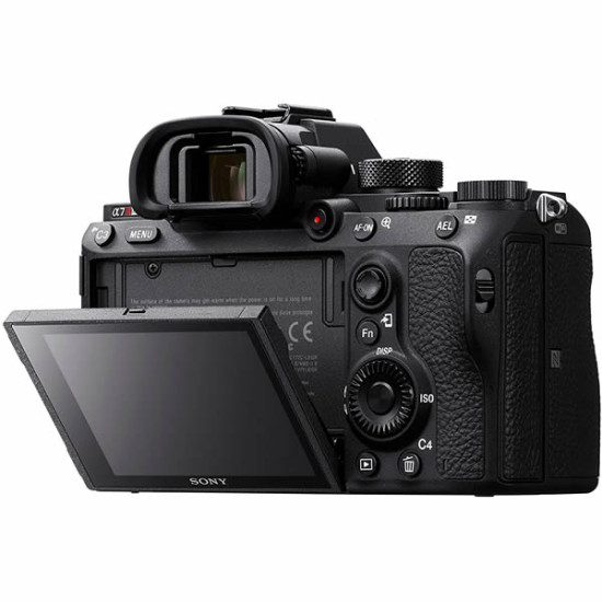 SONY A7R III MIRRORLESS CAMERA: 42.4MP FULL FRAME HIGH RESOLUTION INTERCHANGEABLE LENS DIGITAL CAMERA WITH FRONT END LSI IMAGE PROCESSOR, 4K HDR VIDEO AND 3" LCD SCREEN - ILCE7RM3/B BODY