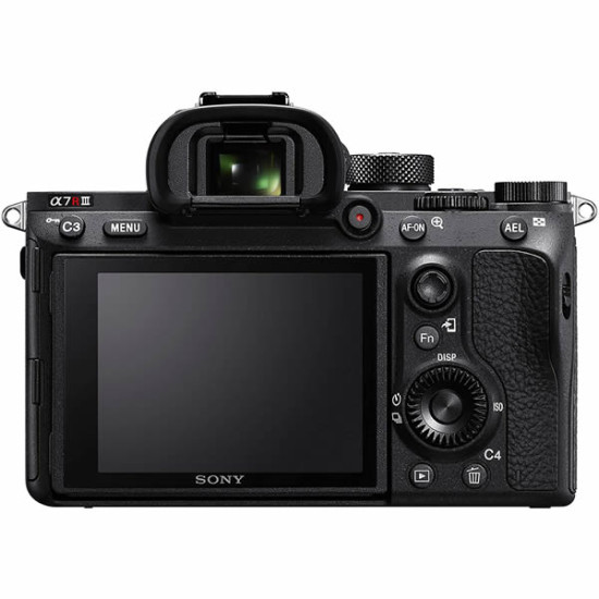SONY A7R III MIRRORLESS CAMERA: 42.4MP FULL FRAME HIGH RESOLUTION INTERCHANGEABLE LENS DIGITAL CAMERA WITH FRONT END LSI IMAGE PROCESSOR, 4K HDR VIDEO AND 3" LCD SCREEN - ILCE7RM3/B BODY