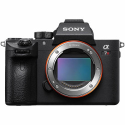 SONY A7R III MIRRORLESS CAMERA: 42.4MP FULL FRAME HIGH RESOLUTION INTERCHANGEABLE LENS DIGITAL CAMERA WITH FRONT END LSI IMAGE PROCESSOR, 4K HDR VIDEO AND 3" LCD SCREEN - ILCE7RM3/B BODY