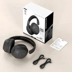 SY-T4 Wireless Bluetooth Headphones Built-in Dual Mic Foldable Rotatable Music Game Headset Support TF Cards