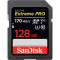 SanDisk 128GB Extreme Pro SDXC UHS-I Card 170Mb/s C10 SD Card