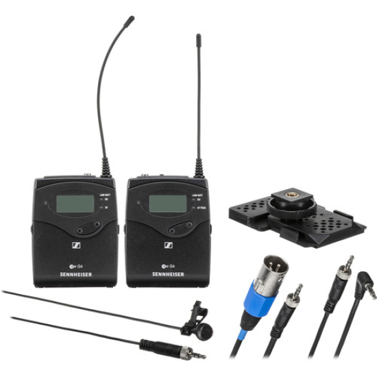 Sennheiser EW 122P G4 Camera-Mount Wireless Cardioid Lavalier Microphone System