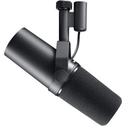Shure SM7B Vocal Dynamic Microphone for Broadcast, Podcast & Recording, XLR Studio Mic for Music & Speech, Wide-Range Frequency, Warm & Smooth.