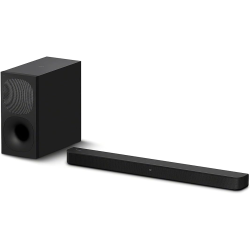 Sony HT-S400 2.1ch Soundbar with Powerful Wireless subwoofer, S-Force PRO Front Surround Sound