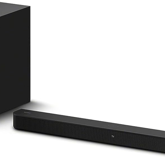 Sony HT-S400 2.1ch Soundbar with Powerful Wireless subwoofer, S-Force PRO Front Surround Sound