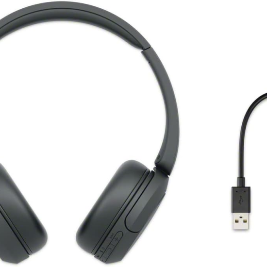 Sony WH-CH520 Wireless Headphones Bluetooth On-Ear Headset with Microphone,