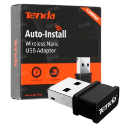 Tenda Wi-Fi Dongle, N150 Mini Wireless Network USB Wi-Fi Adapter for PC (Supports Windows XP/7/8/8.1/10, Driver-Free, Soft AP, USB 2.0) Plug & Play