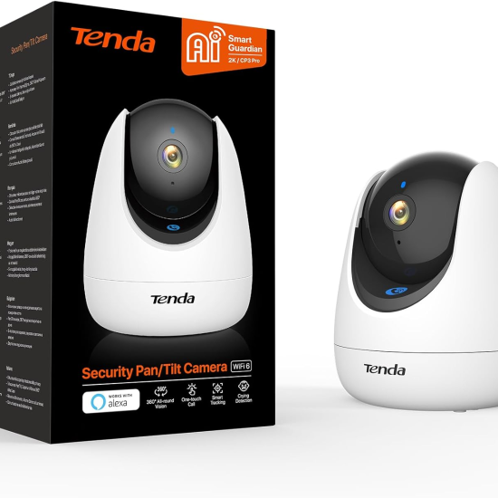 Tenda Security Pan/Tilt Camera 1080P - CP3