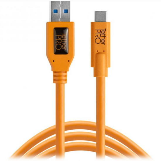 Tether Tools TetherPro USB Type-C Male to USB 3.0 Type-A Male Cable 10m