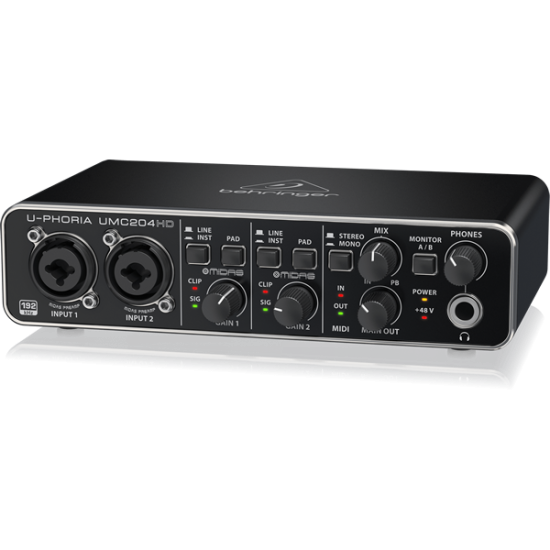 BEHRINGER U-PHORIA UMC204HD