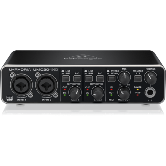 BEHRINGER U-PHORIA UMC204HD