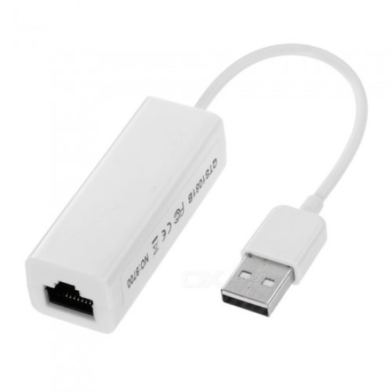 USB 2.0 10100MBPS RJ45 LAN ETHERNET NETWORK ADAPTER