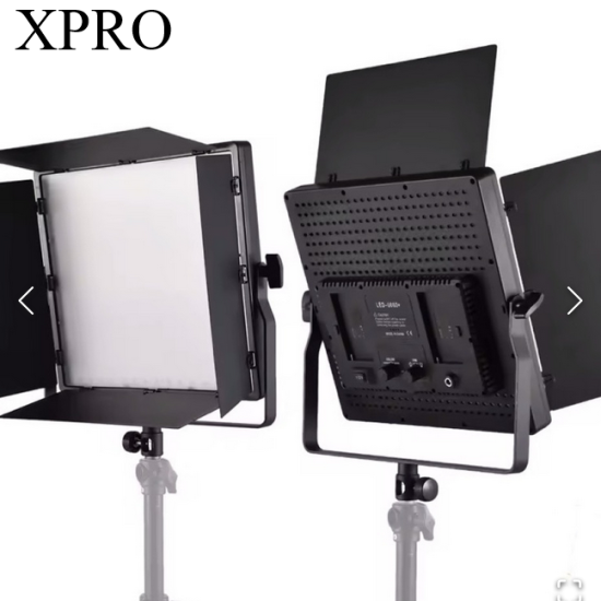 Xpro LED 660 PRO  Video Light Dimmable Bi-Color LED Panel with Carrying Bag