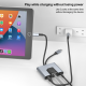 VR-1056Pro 3 in 1 8 Pin + USB-C / Type-C Male to 8 Pin Charging + Ethernet + 3.5mm Earphone Female Adapter VR-1056Pro 3 in 1 8 Pin + USB-C / Type-C Male to 8 Pin Charging + Ethernet + 3.5mm Earphone Female Adapter