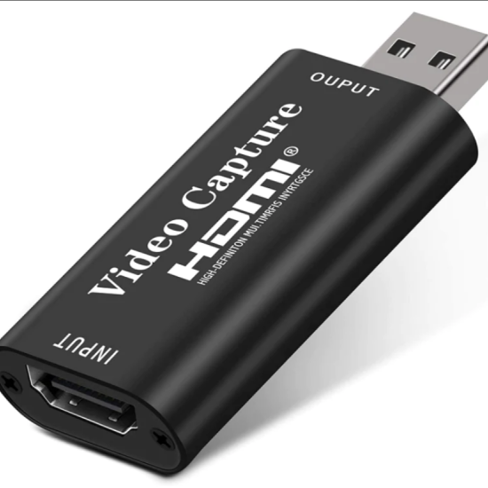 HDMI to USB 2 Video Capture Card, 1080P HDMI Capture Card for Live Streaming, Broadcasting, Game Recording, Video Conference