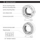 Viltrox EF-EOSR Auto Focus Lens Mount Adapter for Canon EF/EF-S Series Lens to Canon R/ RP Mirrorless Cameras