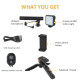 Vlogging Kit For Mobile Phone & Digital Cameras With Microphone For Filming