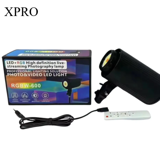 Led RGBW-600 100W High Definition Live Streaming Photo and Video Light 