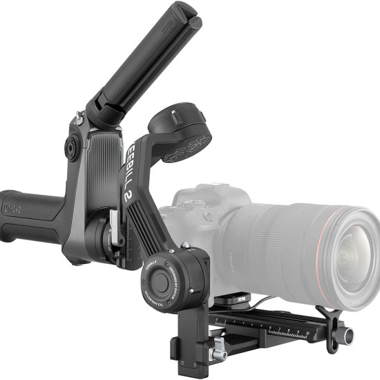 ZHIYUN Weebill 3, 3-Axis Gimbal Stabilizer for DSLR and Mirrorless Camera, Nikon Sony Panasonic Canon Fujifilm BMPCC 6K, Fill Light & Mic Integration