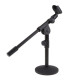 Weida WD210 Adjustable Desktop Microphone Stand Table Mic Stands with Clip